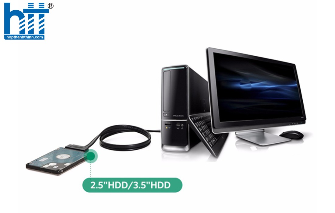 Hợp thành thịnh - Ổ cứng để bàn HDD 8TB Transcend StoreJet 35T3 TS8TSJ35T3