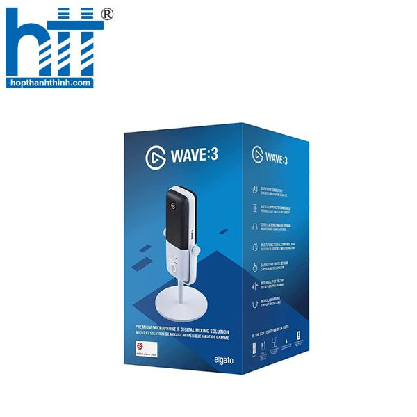 Hợp Thành Thịnh - Microphone Elgato Wave 3 - White (10MAB9911)