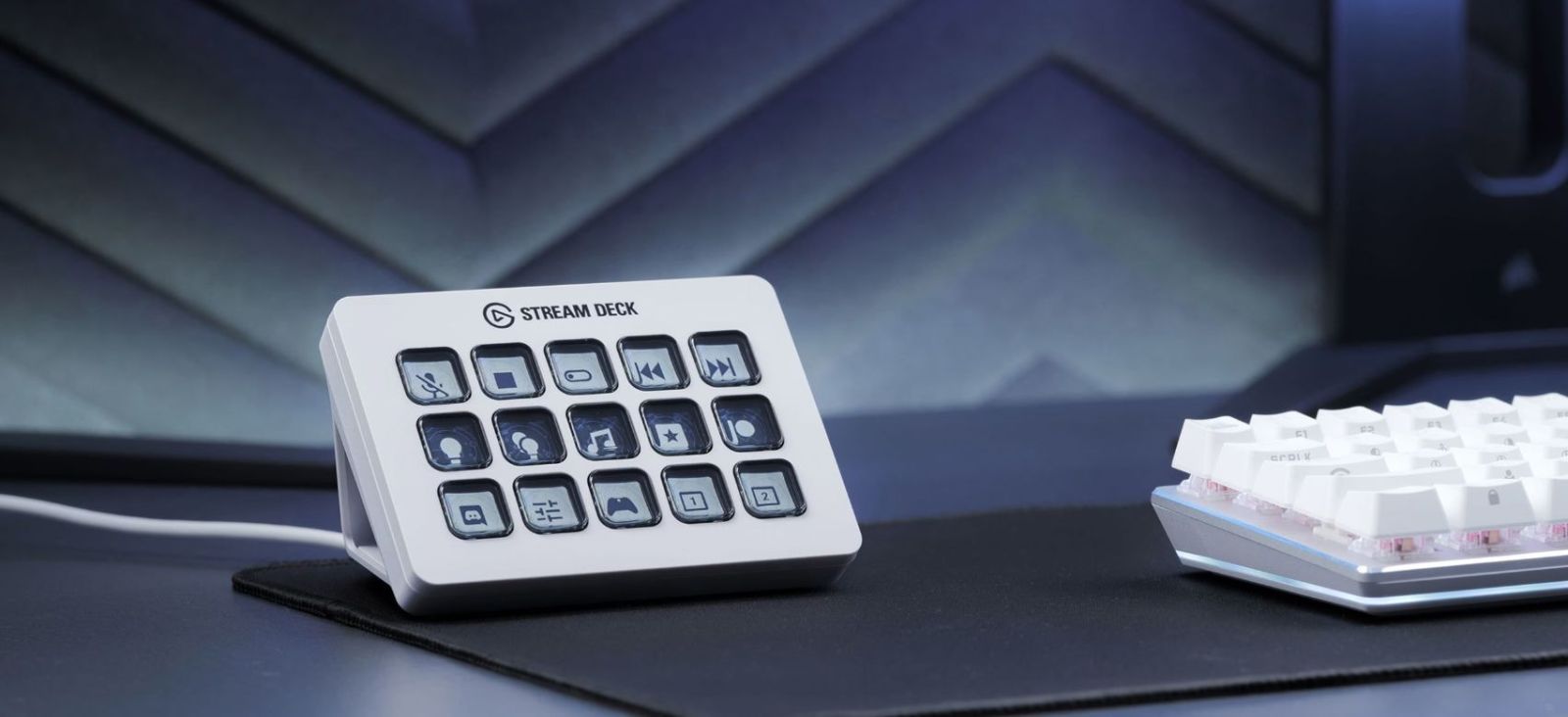 Hợp Thành Thịnh - Thiết bị Stream Elgato Stream Deck MK.2 White (10GBA9911)
