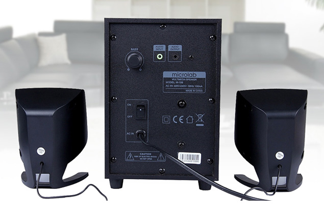 Loa Microlab 2.1 Bluetooth M108BT