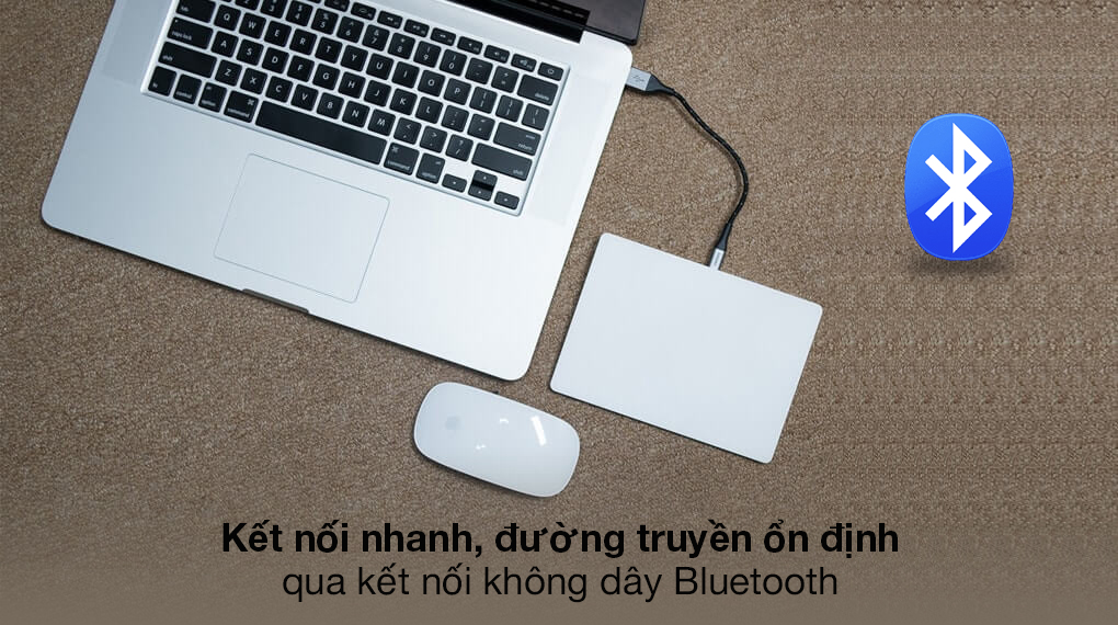Kết nối bluetooth - Chuột Bluetooth Apple MK2E3 Trắng