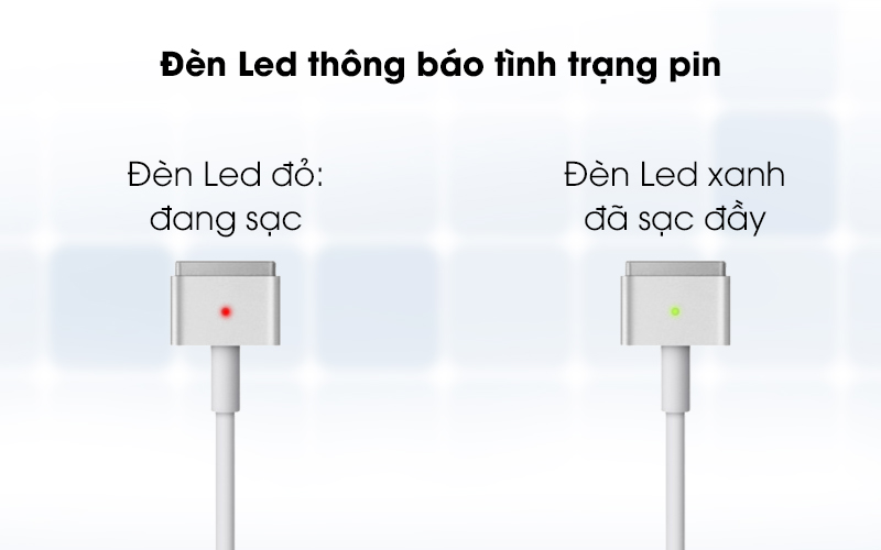 Adapter sạc 45W Apple MacBook Air D592 cò đèn Led tiện lợi