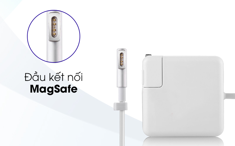 Adapter Sạc 45W Apple MacBook Air MC747 có cổng kết nối Magsafe