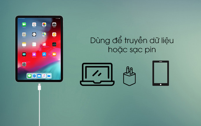 Cáp Type-C - Type-C 1 m Apple MUF72 Trắng dùng để sạc và chép dữ liệu