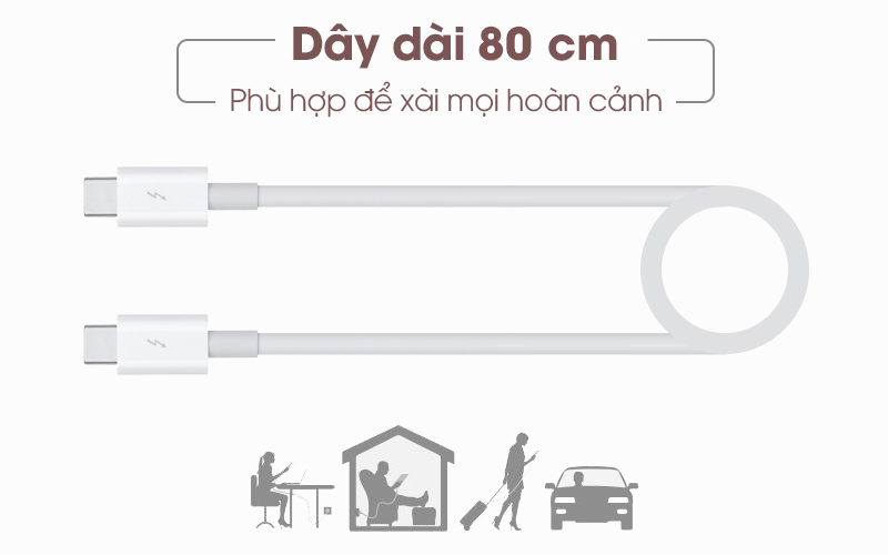 Cáp Type-C - Type-C 80 cm Apple MQ4H2