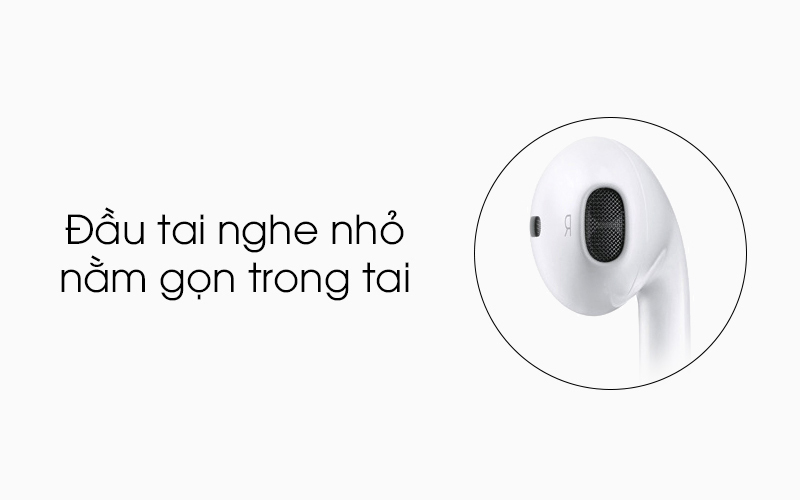 Thoải mái khi sử dụng - Tai nghe Earpods Apple MNHF2 Thoải mái khi sử dụng - Tai nghe Earpods Apple MNHF2