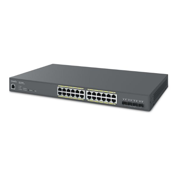 ECS1528P – Switch PoE+ 24 port, uplink 10Gb cực nhanh