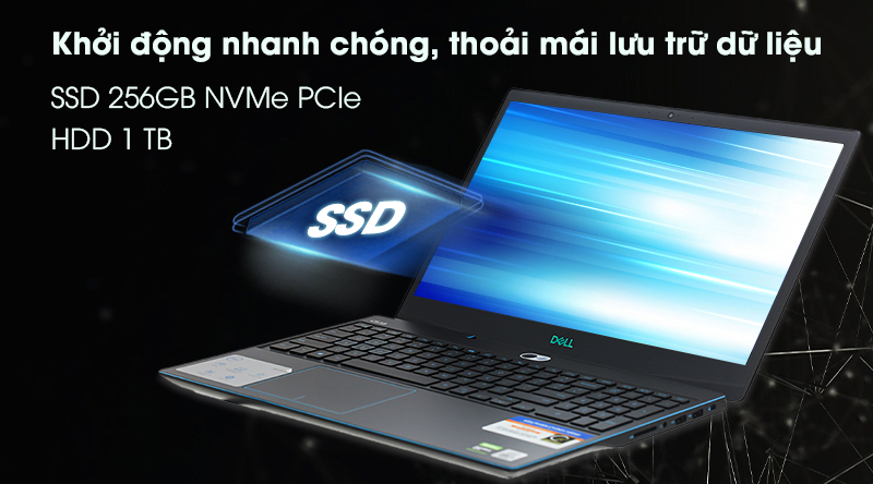 Dell G3 15 3500 i5 (70223130) - SSD