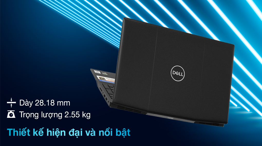 Dell Gaming G5 15 5500 i7 10750H (70252797) - Thiết kế