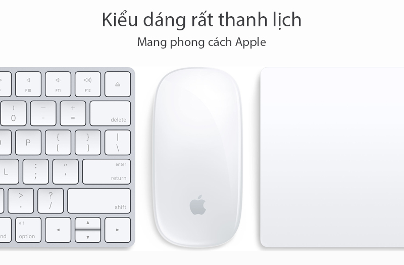 Chuột Bluetooth Apple MLA02 - Thiết kế