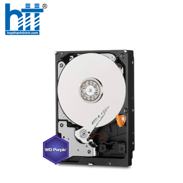 Hợp Thành Thịnh - Ổ cứng HDD WD Purple 6TB 3.5 inch, 5400RPM, SATA, 256MB Cache (WD64PURZ) 