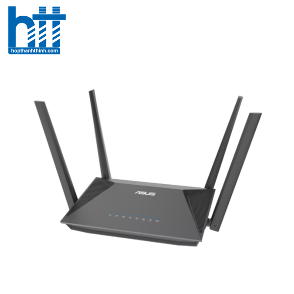 Hợp Thành Thịnh - Bộ phát wifi 6 Asus RT-AX52 (Chuẩn AX/ AX1800Mbps/ 4 Ăng-ten ngoài/ Wifi Mesh/ 35 User)