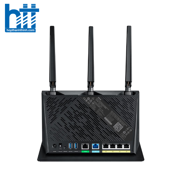 Hợp Thành Thịnh - Bộ phát wifi 6 Asus RT-AX86U Pro (Chuẩn AX/ AX5700Mbps/ 3 Ăng-ten ngoài/ Wifi Mesh/ Dưới 80 User)