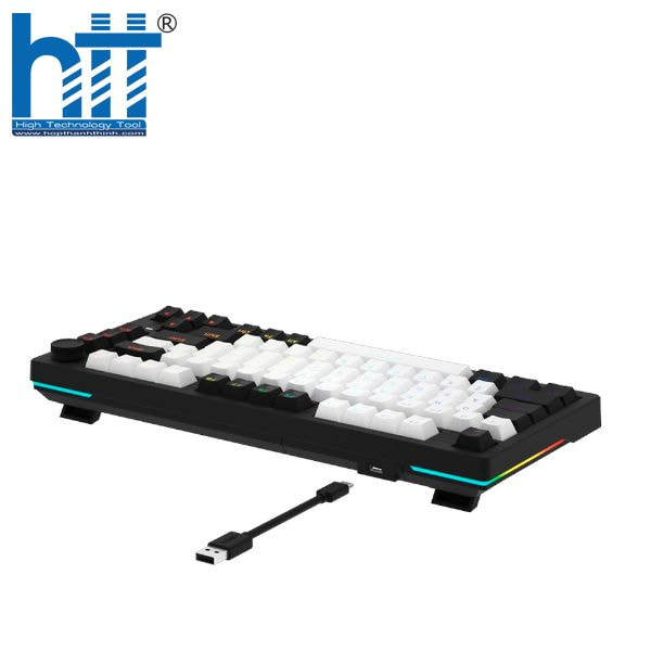 Setup gọn đẹp với EK75 White Black