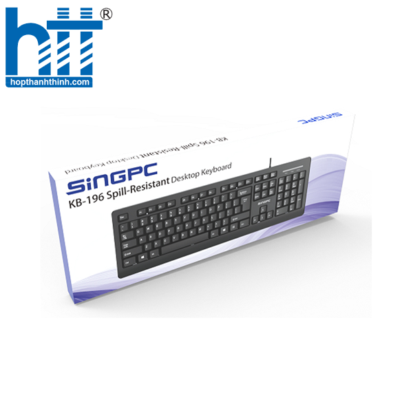 Hợp Thành Thịnh - Bàn phím có dây SingPC KB-196