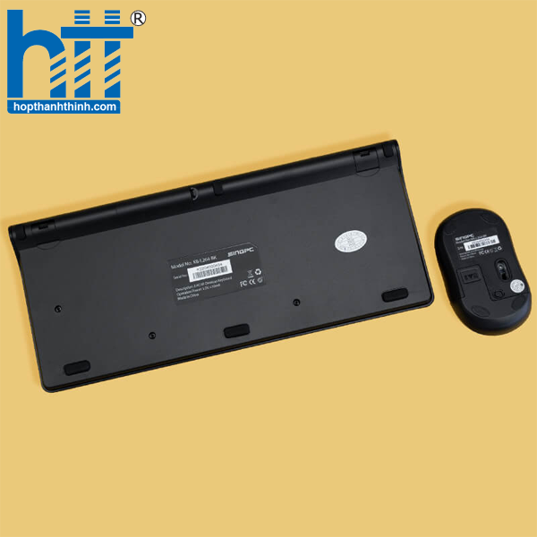 Hợp Thành Thịnh - Bộ bàn phím và chuột không dây SingPC WKB-L264CB Đen