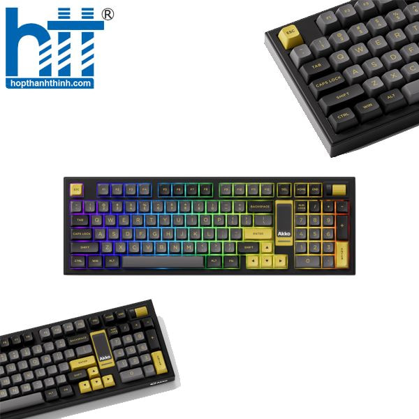Hợp Thành Thịnh - Bàn phím AKKO 5098B Black & Gold