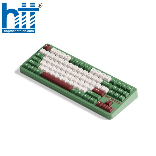Bàn phím cơ Akko TAC87 Matcha Red Bean Tri-Mode