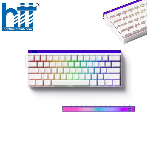 Hợp Thành Thịnh - Bàn phím Veekos Shine60 SP White