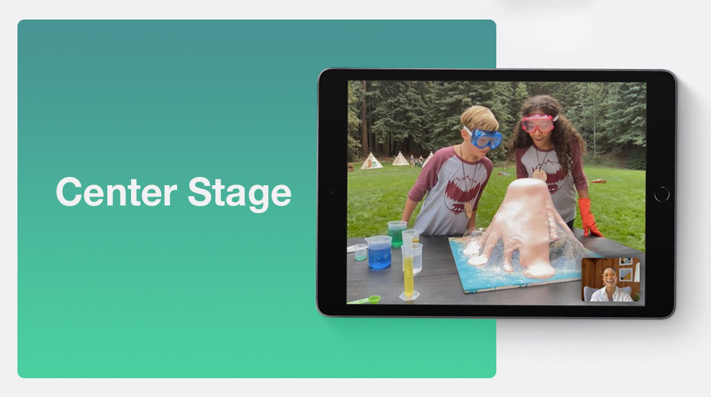 Tính năng Center Stage - iPad 9 WiFi Cellular 256GB