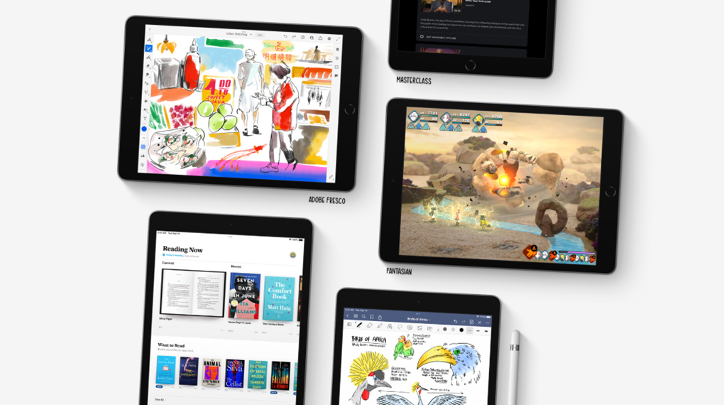Thoải mái lưu trữ - iPad 9 WiFi Cellular 64GB Thoải mái lưu trữ - iPad 9 WiFi Cellular 64GB