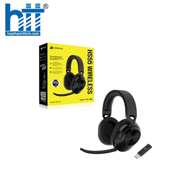 Hợp Thành Thịnh - Tai nghe Corsair HS55 Stereo Carbon