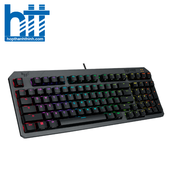 Hợp Thành Thịnh - Bàn phím cơ Asus TUF K3 Gen II Black (USB/Optical Red Switch/ABS/RGB)