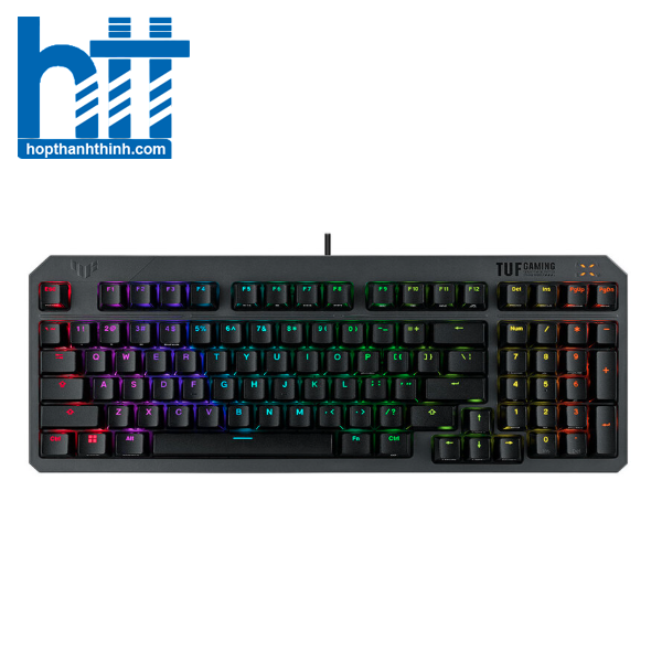 Hợp Thành Thịnh - Bàn phím cơ Asus TUF K3 Gen II Black (USB/Optical Red Switch/ABS/RGB)