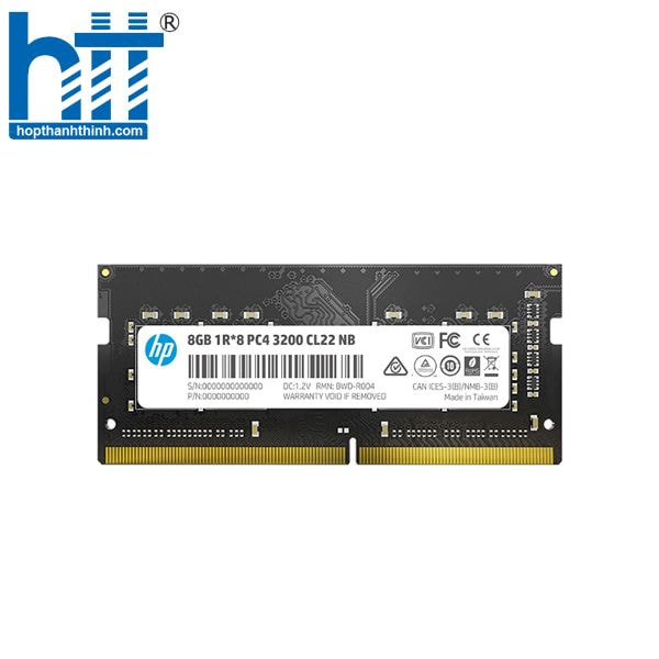 Hợp Thành Thịnh - RAM Laptop HP 8GB DDR4 3200MHz SODDIMM