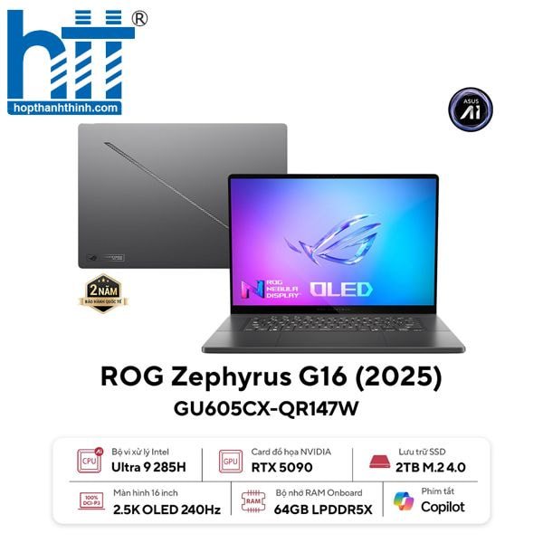 Hợp Thành Thịnh - Laptop ROG Zephyrus G16 GU605CX