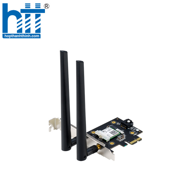 Hợp Thành Thịnh - Card mạng Wifi 6 PCI Asus PCE-AX3000 Chuẩn AX3000 (Tray)