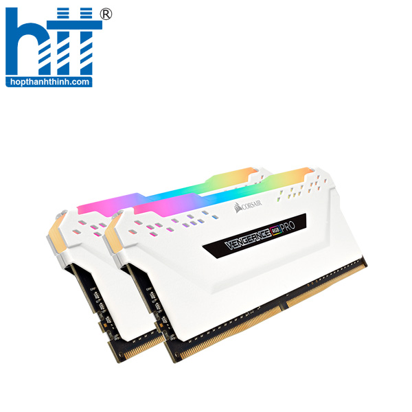 Hợp Thành Thịnh - RAM Corsair Vengeance RGB Pro White 16GB (2x8GB) 3200MHz (CMW16GX4M2E3200C16W)