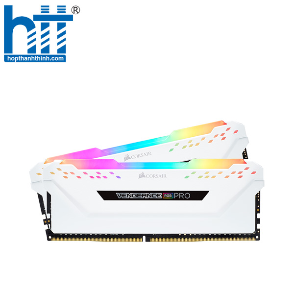 Hợp Thành Thịnh - RAM Corsair Vengeance RGB Pro White 16GB (2x8GB) 3200MHz (CMW16GX4M2E3200C16W)