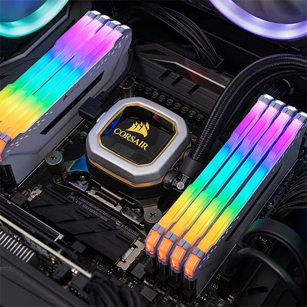 Hợp Thành Thịnh - RAM Corsair Vengeance RGB Pro White 16GB (2x8GB) 3200MHz (CMW16GX4M2E3200C16W)