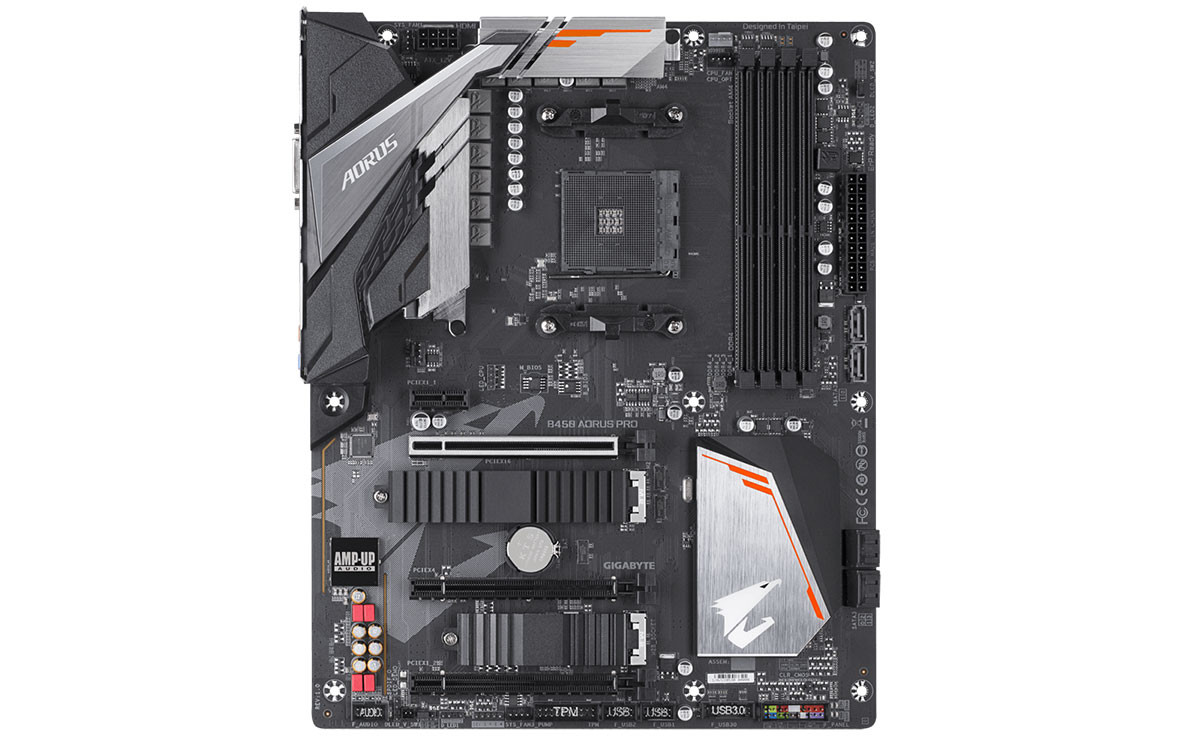 Bo mạch chính/ Mainboard Gigabyte B450 Aorus Pro