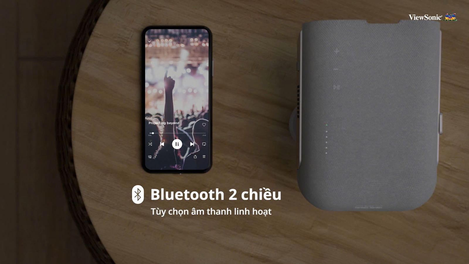 Hợp Thành Thịnh - Máy chiếu mini di động Viewsonic Mini M1 Pro