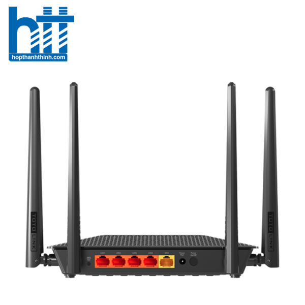 Hợp Thành Thịnh - Bộ phát wifi 6 Totolink X2000R (Chuẩn AX/ AX1500Mbps/ 4 Ăng-ten ngoài/ 35 User)