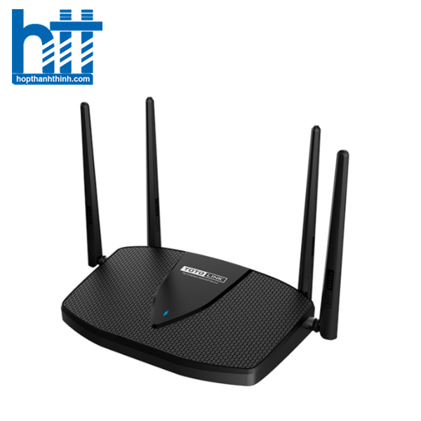 Hợp Thành Thịnh - Bộ phát wifi 6 Totolink X5000R (Chuẩn AX/ AX1800Mbps/ 4 Ăng-ten ngoài/ Wifi Mesh/ 45User)