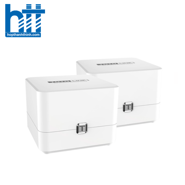 Hợp Thành Thịnh - Bộ phát wifi Totolink T6 2-Pack (Chuẩn AC/ AC1200Mbps/ Ăng-ten ngầm/ Wifi Mesh/ 55 User)