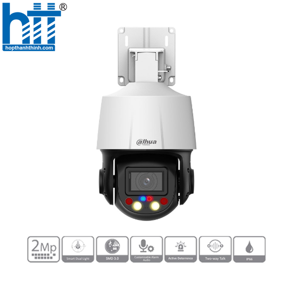 HỢP THÀNH THỊNH - Camera IP PTZ 2MP, Zoom 5X DAHUA DH-SD3E205DB-GNY-A-PV1