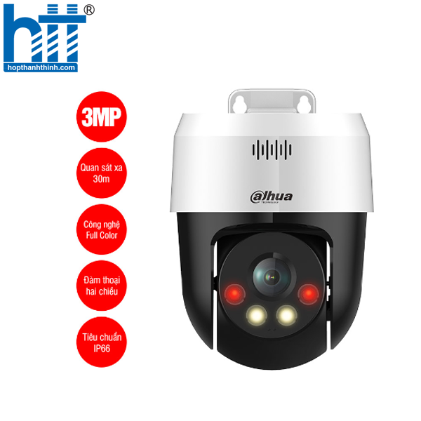 HỢP THÀNH THỊNH - Camera IP quay quét 3MP DAHUA DH-SD2A300NB-GNY-A-PV