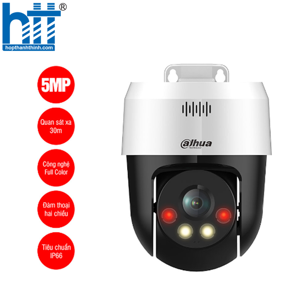 HỢP THÀNH THỊNH - Camera IP quay quét 5MP DAHUA DH-SD2A500NB-GNY-A-PV