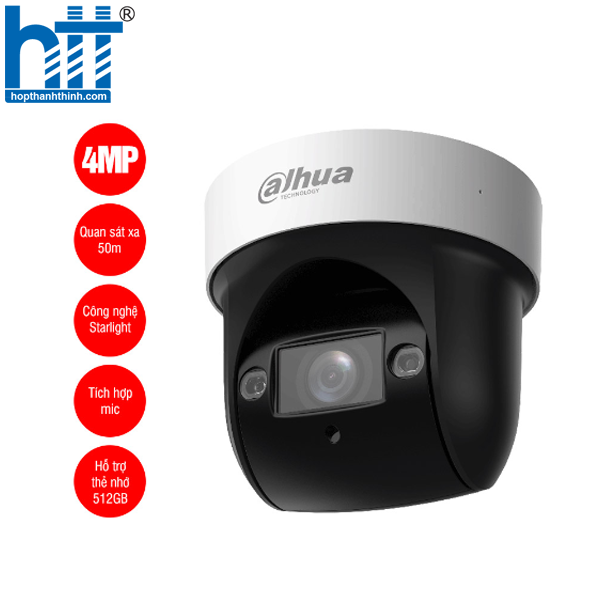 HỢP THÀNH THỊNH - Camera Speed Dome Wifi 4MP DAHUA DH-SD29404DB-GNY