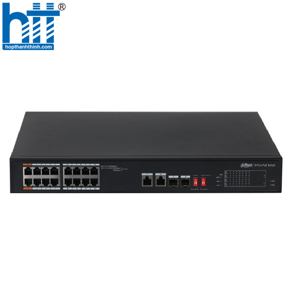 HỢP THÀNH THỊNH - Switch PoE 18 cổng DAHUA DH-S3218-16ET-135