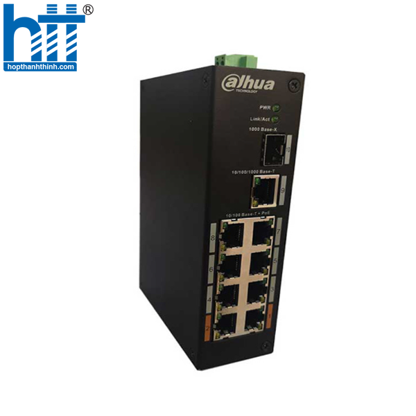 HỢP THÀNH THỊNH - Switch POE 8 cổng 2 lớp DAHUA DH-PFS3110-8ET-96