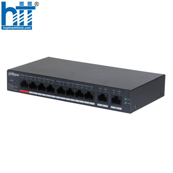 HỢP THÀNH THỊNH - Switch PoE Cloud 10 port DAHUA DH-CS4010-8ET-110