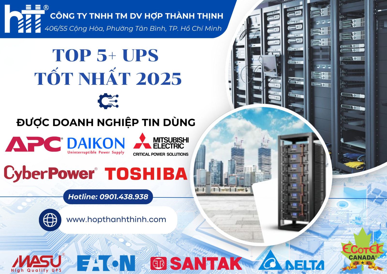 Hợp Thành Thịnh - Top 5+ Bộ Lưu Điện Tốt Nhất 2025