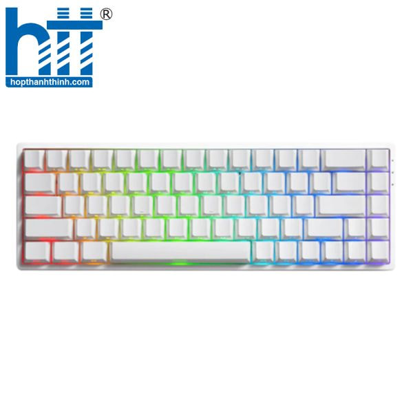 Hợp Thành Thịnh - Bàn phím cơ FUN68 HE White Akko Glare Magnetic