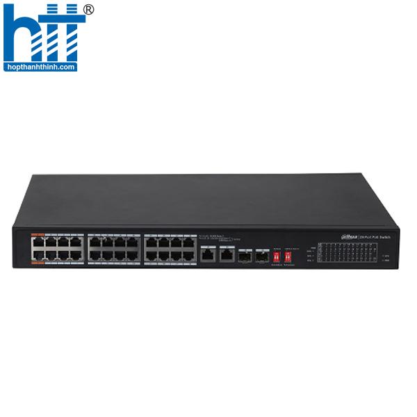 HỢP THÀNH THỊNH - Switch PoE 24 cổng DAHUA DH-PFS3226-24ET-240