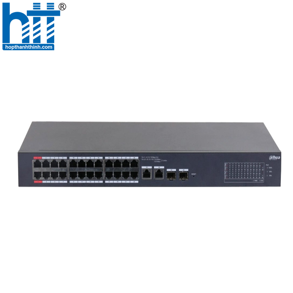 HỢP THÀNH THỊNH - Switch PoE Cloud 26 port DAHUA DH-CS4226-24ET-240